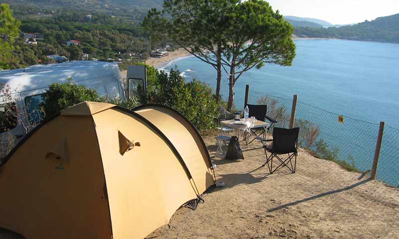 Elba Island Camping Laconella